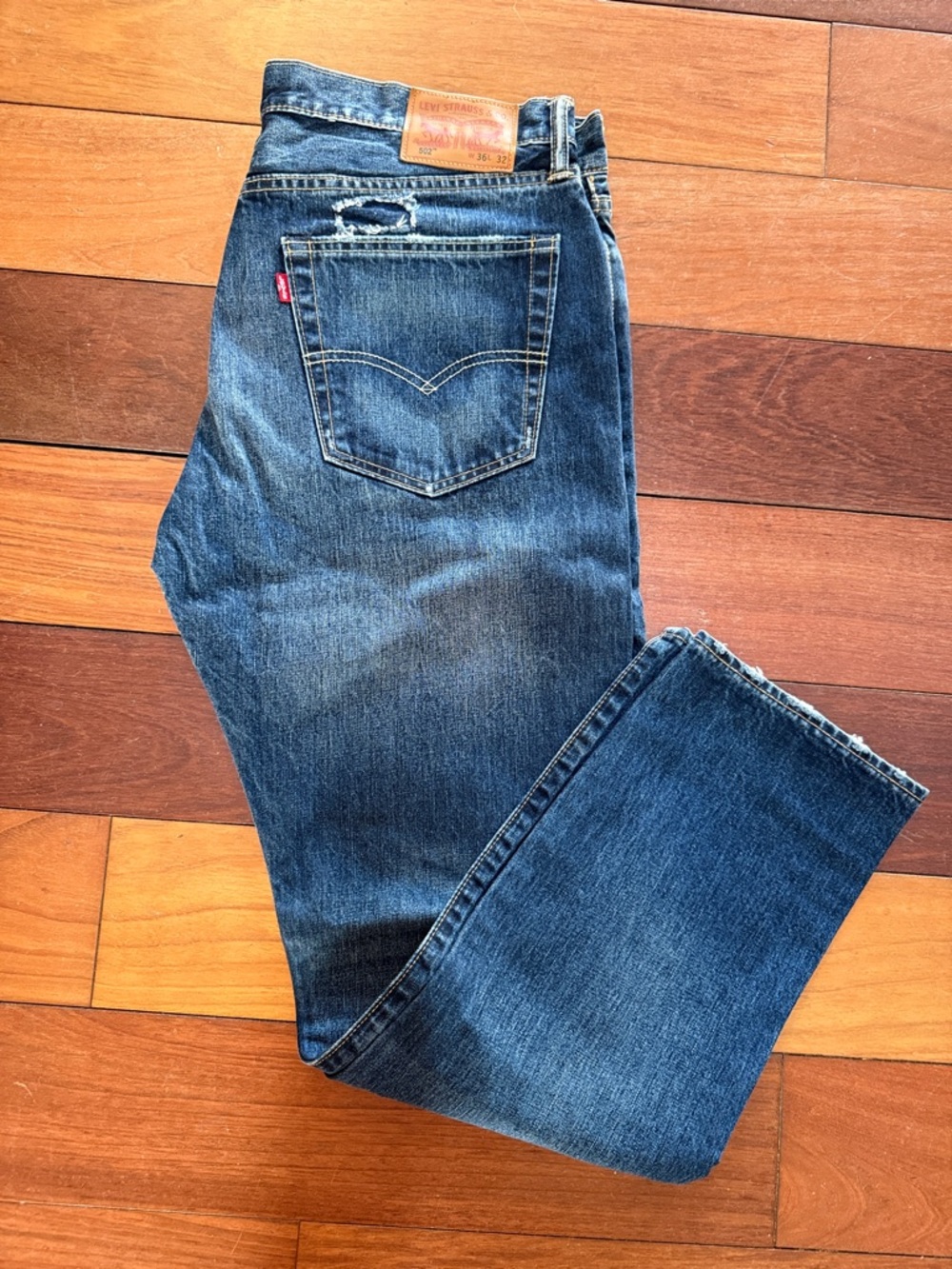 Levi's Men's Regular Taper Blue Denim Jeans